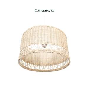 Handmade Rattan Pendant Lampshade Open Weave Design for Home Wedding Decor - Product Image 3