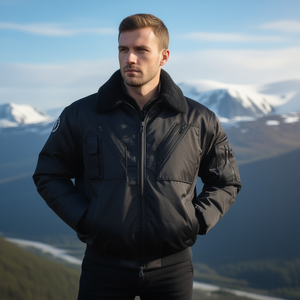 Size M Black RONDANE 4-in-1 <b>Pilot</b> <b>Jacket</b> for Men Norway - Product Image 3