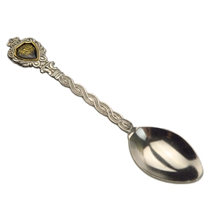 Recuerdos promocionales Mini cuchara de metal Aleación de zinc Acero inoxidable Cuchara de metal personalizada Logotipo - Product Image 3