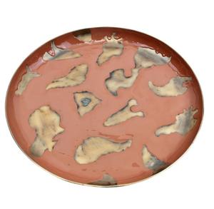 Plat à dessert personnalisé, finition dorée, qualité alimentaire, émail attrayant pour chocolats, pour le Ramadan et les fêtes de mariage, qualité alimentaire - Product Image 1