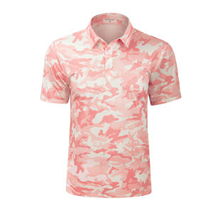 Polo à séchage rapide coupe ajustée pour homme, imprimé personnalisé, brodé, sublimation, respirant, tricoté, vêtements de sport décontractés pour le travail - Product Image 1