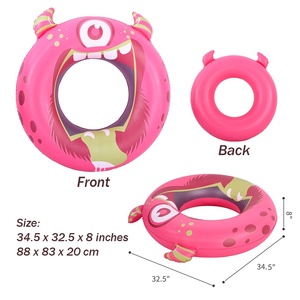 Mostro tubo gonfiabile nuoto nuovo Design PVC piscina per adulti galleggiante comodo e divertente per bambini anello di nuoto per il nuoto per i bambini - Product Image 4