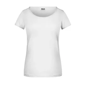 T-Shirt da Donna in Cotone Biologico con Collo Rotondo e Manica Corta, Merchandising Promozionale Sostenibile per Adulti - Product Image 2
