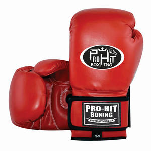 Gants de boxe unisexes de qualité supérieure pour la compétition, gants de boxe gagnants, nouveaux gants de boxe noirs et blancs - Product Image 1