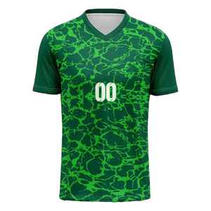 ชุดเสื้อฟุตบอลผ้าโพลีเอสเตอร์ระบายอากาศสไตล์ท็อปชุดเล่นฟุตบอลฝรั่งเศสเสื้อฟุตบอลพิมพ์ซับลิเมชันสำหรับผู้เล่น - Product Image 2