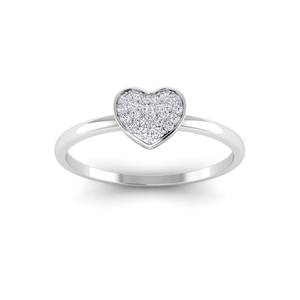 Anillo de Boda Romántico de Plata de Ley 925 con Diamante Cultivado en Laboratorio en Forma de Corazón, Certificado por IGI, Joyería Fina para Aniversario - Product Image 2