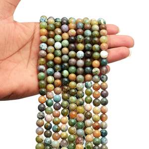 Chaîne de pierres précieuses en agate facettée de qualité AAA Kamal Gems, 15 pouces, couleurs variées - vert, rouge, jaune, bleu, pour la fabrication de bijoux, pierre de cristal en forme de cube - Product Image 3