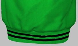 Chaqueta personalizada de alta calidad para hombre, de lana chenilla con parche bordado, chaqueta de béisbol lisa, chaqueta de equipo universitario, 100% - Product Image 5
