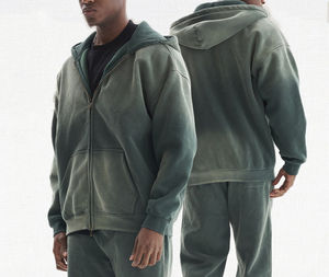 Chándal Deportivo Extra Grande Personalizado de Alta Calidad, Nuevo y en Oferta, Lavado al Ácido, para Hombre, 2025 - Product Image 2