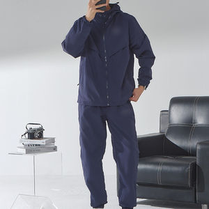 Venta al por mayor Deportes Sweatsuit Jogging Hombre Sudadera Con Capucha Chaqueta Pantalones Secado rápido Transpirable Fútbol Sweatsuit Warm up - Product Image 5