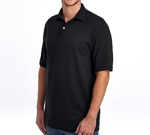 เสื้อโปโลแขนสั้นผู้ชายฤดูร้อนผ้าฝ้ายผสมจากบังคลาเทศ - Product Image 1
