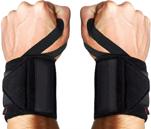 Personalizado Nueva Llegada Culturismo Levantamiento de potencia Muñequeras Levantamiento de pesas Gimnasio Muñequera Ajuste Transpirable Muñequeras - Product Image 2