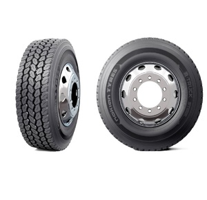 Pneus de camion à benne basculante en promotion - Pneus diagonaux pleins à haute résistance à l'usure et capacité de charge élevée pour utilisation sur autoroute - Product Image 6