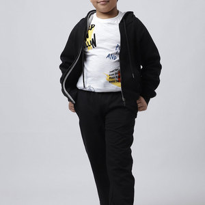 Chándal para niños con tela de tacto suave y ajuste cómodo, ideal para uso diario, atuendo de alta movilidad para interiores y exteriores - Product Image 5