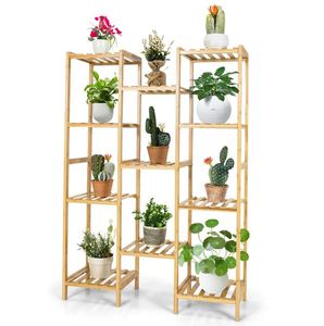 Modern Solid Wood Storage Shelving <b>Rack</b> Natural for Home Hotels and Restaurant <b>Kitchen</b> Living Room Wholesale Made in India 2023 - Product Image 5