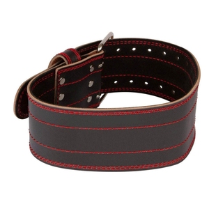 Ceinture d'haltérophilie en cuir de vachette de style moderne pour femmes, ferme et confortable, avec caractéristiques dorsales - Product Image 1