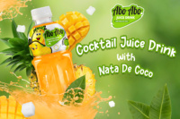 Groothandel Nata De Coco Kokosdrank 320ml PET Fles Laag-koolhydraat Doos Kokoswater Drank Vietnam Fabrikant OEM ODM Privé