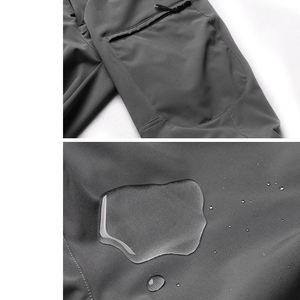 New Custom Vintage High Waist Embroidered Waterproof Windproof Winter Jacket 100% Polyester/Nylon Multipocket Baggy Casual Men's - Product Image 6