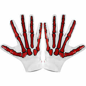 MOVATEXTILES Gants de football américain de haute qualité avec logo personnalisé pour adultes Gants super collants et respirants fabriqués au Pakistan - Product Image 1