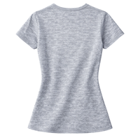 T-shirt Sororité Zeta Phi Beta Gris chiné, inspiré des fondateurs de 1920, motif grec, motif diamants estival, en coton premium écologique, classique
