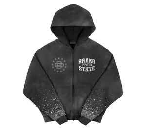 ชุดฮู้ดดี้ผ้าฝ้าย 100% หนานุ่ม ระบายอากาศ แห้งเร็ว สไตล์ยูนิเซ็กซ์ ล้างสีแบบแอซิด ปี 2026 ผลิตตามสั่ง สำหรับผู้หญิง ขายส่ง - Product Image 4