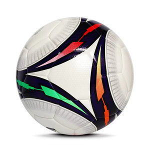 Balón de fútbol de tamaño oficial 5, 32 paneles, alto aire, duradero, elegante, textura de PU unida térmicamente, logotipo personalizado personalizable - Product Image 4