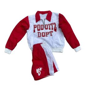 Chaqueta y pantalones cortos cortavientos deportivos personalizados, ropa de calle ligera, chándales de nailon para hombre, conjuntos de pantalones cortos cortavientos - Product Image 1