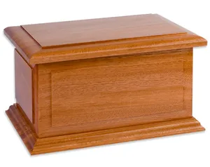 Buen precio, urna de cremación hecha a mano, urna conmemorativa, urna funeraria de madera para cenizas humanas de la fábrica de Vietnam - Product Image 2