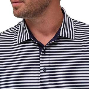Polo de hombre de secado rápido de alta calidad con diseño de estampado de verano con logotipo personalizado - Product Image 5