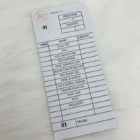 T & T Vietnam TIC01 Carnet de billets pour les ongles de haute qualité pour les rendez-vous au salon de manucure