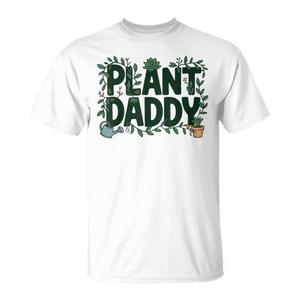 T-shirt da giardinaggio botanico Plant Daddy per papà che ama le piante, abbigliamento promozionale di alta qualità - Product Image 3