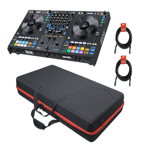 Controladores de DJ Pros de 2 canales Ranes ONEs auténticos de la mejor calidad con 7 giradiscos motorizados Producto de herramientas manuales de jardín - Product Image 1