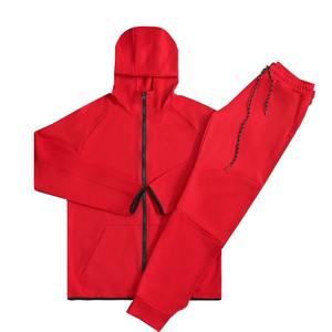 ชุดวอร์มสำหรับวิ่งของผู้ชายแบบปรับแต่งได้ชุดออกกำลังกายแห้งเร็วระบายอากาศได้ดีไซส์ใหญ่พิเศษ - Product Image 1