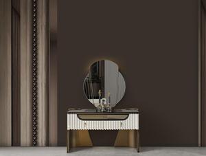 Juego de Dormitorio Moderno de Lujo, Muebles Completos para Recámara Principal, Cama King Size con Cabecera Extendida y Armario - Product Image 4