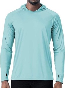 Profesional personalizado UPF 50 + Camisetas de pesca al aire libre con capucha de manga larga de secado rápido con función impermeable para adultos - Product Image 4
