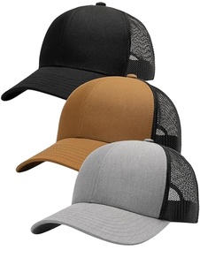 Casquette de baseball structurée en maille pour homme, réglable, style classique - Product Image 3
