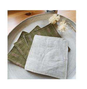 Hot Seller Linen <b>Coaster</b> Black Color Best Selling Custom Size Linen <b>Coaster</b> Home Hotel <b>Table</b> Ware Linen <b>Coaster</b> Factory Sale - Product Image 5