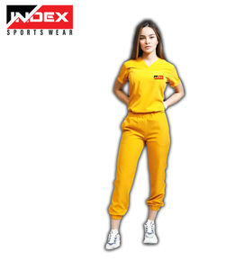 Uniformes de hospital transpirables de venta superior, uniformes médicos informales para mujeres, conjuntos de uniformes de Enfermería de manga corta bordados personalizados - Product Image 2