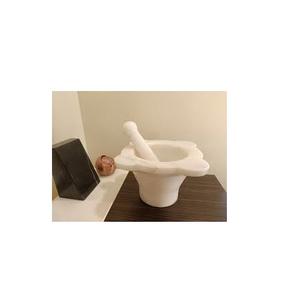 Holesale-Juego de mortero y Maja de mármol, triturador de ajo de grado alimenticio para el hogar, precio barato - Product Image 4