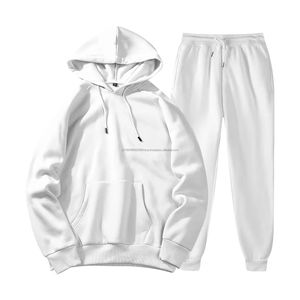 Ensemble de survêtement de jogging respirant pour homme, 100 % coton, élégant, pour l'hiver, conçu sur mesure, avec logo personnalisé, fabrication OEM - Product Image 6