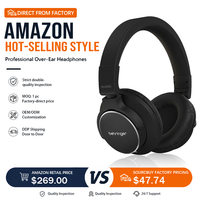 Casque audio professionnel GSC Studio Monitor, série BH470, best-seller Amazon, livraison rapide dans plus de pays.