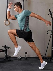 Camisetas Deportivas de Secado Rápido para Hombre, Personalizadas OEM, de Alta Calidad, Transpirables, Ropa Deportiva, Último Diseño, Camiseta Atlética para Hombre - Product Image 5