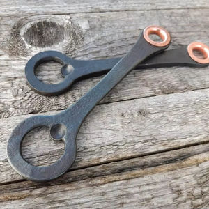 Solid Metal Bottle Opener Classic Elegant Design <b>Smooth</b> Grip Heavy Duty Durable Bar <b>Tool</b> for Home Bar Restaurant Use - Product Image 4