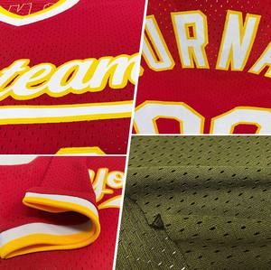 Maillot de baseball rétro - 100% polyester, imprimé par transfert thermique, motif 3D, nom et numéro cousus, respirant, col en V, unisexe, adulte - Product Image 5