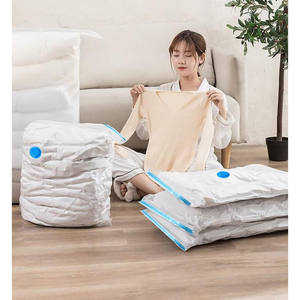 Bolsa de Almacenamiento al Vacío de Plástico Funcional 100x70, Organizador de Ropa para Armario y Dormitorio, Apta para Alimentos - Product Image 6