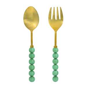 Bubble Cheese Knives Set Of Three Resin Handle Serving Spoon Kitchen Gadgets Set Home Accessories Flatware Dinnerware SaladTools - Product Image 2