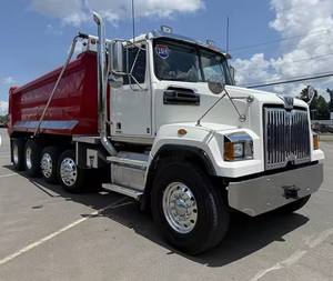 LISTO PARA ENVIAR 2023 2024 2025 Camión Volquete Usado Western Star 4700 Cummins 370HP Turbo Volante a la Izquierda Cuero Aleación de Aluminio Automático - Product Image 1