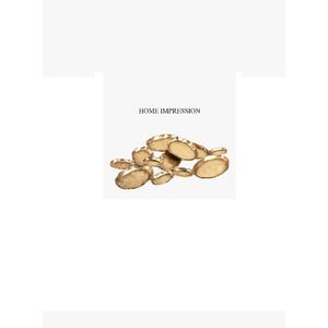 Fourniture directe d'usine la plus fantaisie unique moderne créatif Art Designer Heavy Duty métal plaqué or Table pièce maîtresse bol approvisionnement - Product Image 1