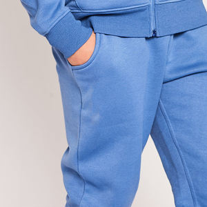 Ensemble de survêtement décontracté à capuche grande taille avec logo personnalisé, faible MOQ, OEM, en molleton, avec options d'impression, broderie et design sur demande - Product Image 3