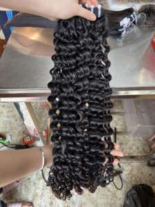 High Quality Vietnamese Pixie Curly Bundles Human <b>Hair</b> 100% Unprocessed No Tangle No Shedding With Wholesale Price - Product Image 5